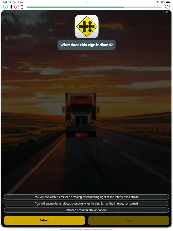 Capturas de pantalla de New Hampshire CDL Test 2024 iPad 
