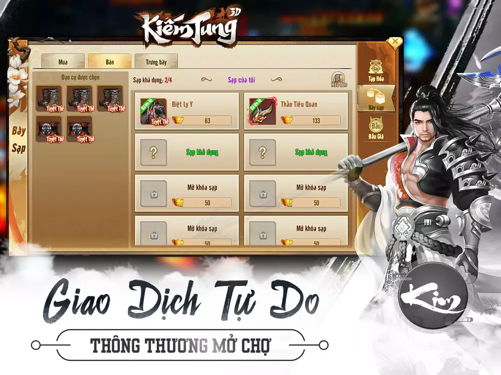 Kiếm Tung 3D SohaGame iPad  Screenshots