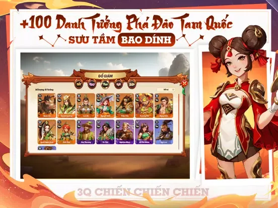 Ảnh chụp màn hình của 3Q Chiến Chiến Chiến iPad 