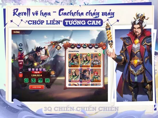 Ảnh chụp màn hình của 3Q Chiến Chiến Chiến iPad 