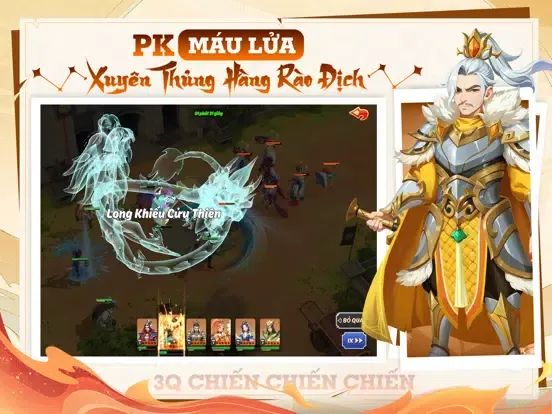 Ảnh chụp màn hình của 3Q Chiến Chiến Chiến iPad 