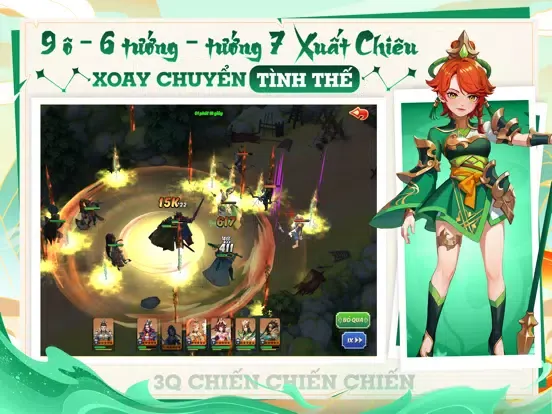 Ảnh chụp màn hình của 3Q Chiến Chiến Chiến iPad 