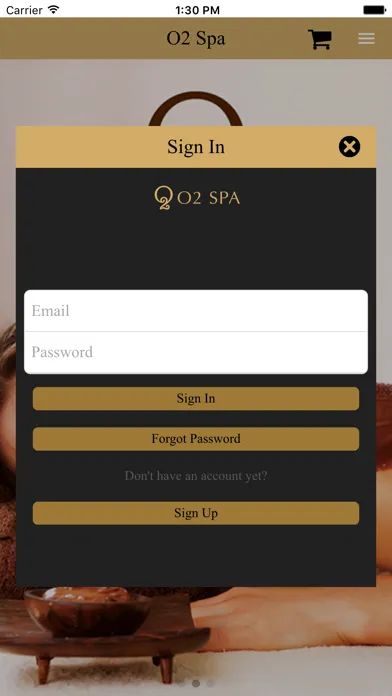 O2 Spa Ekran Görüntüleri