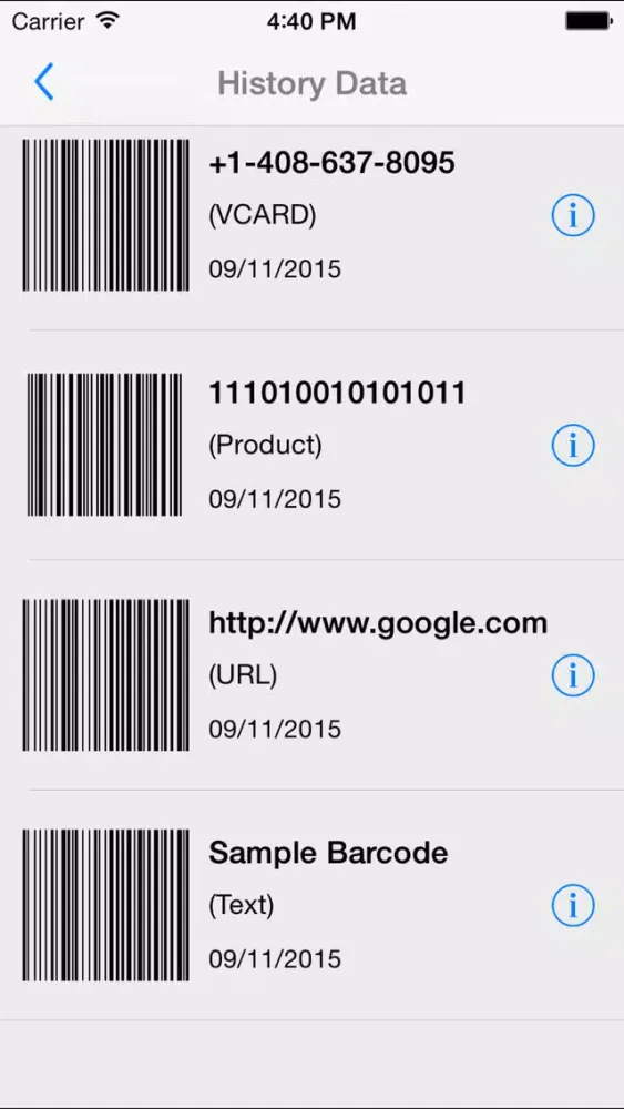 Fastest Barcode Scanner Screenshots