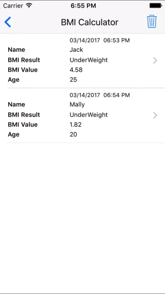 Zrzuty ekranu Instant BMI Calculator -Control Your Weight & BMI