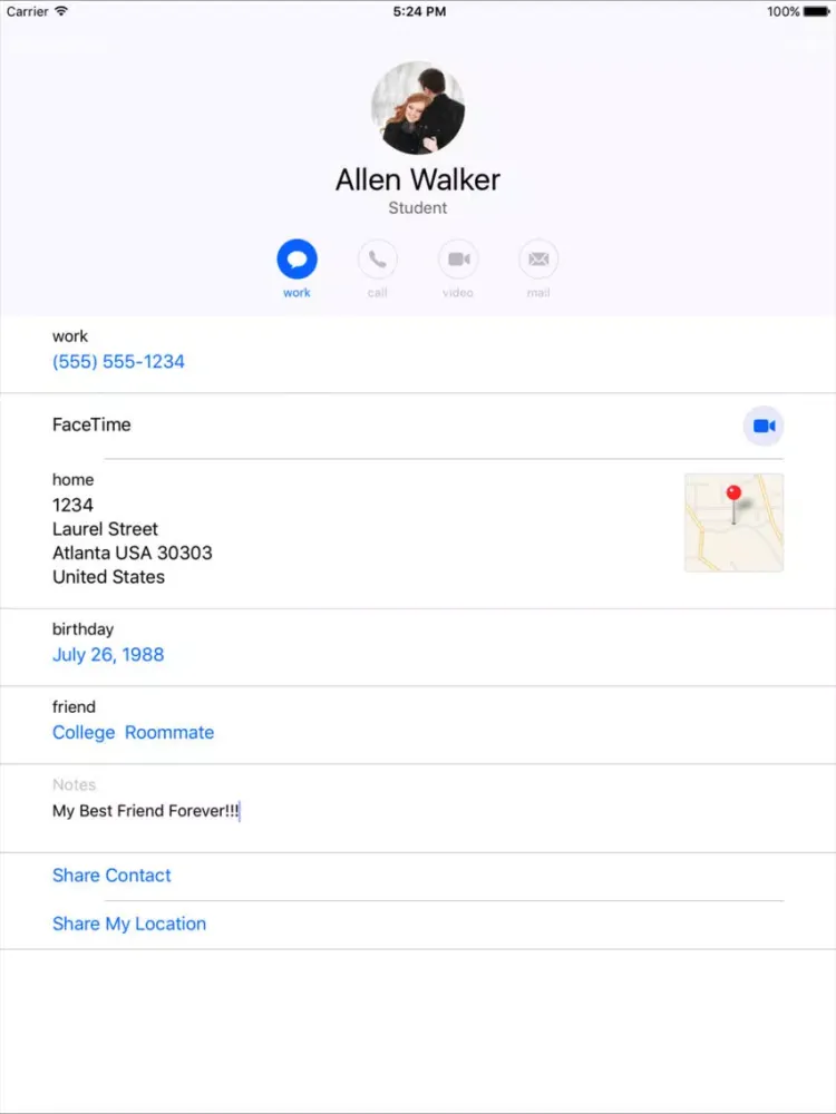 Advanced Contacts Manager - Merge & Backup iPad  Ekran Görüntüleri