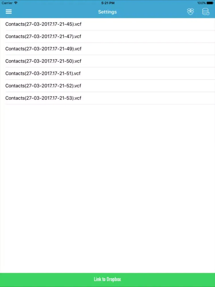 Advanced Contacts Manager - Merge & Backup iPad  Ekran Görüntüleri