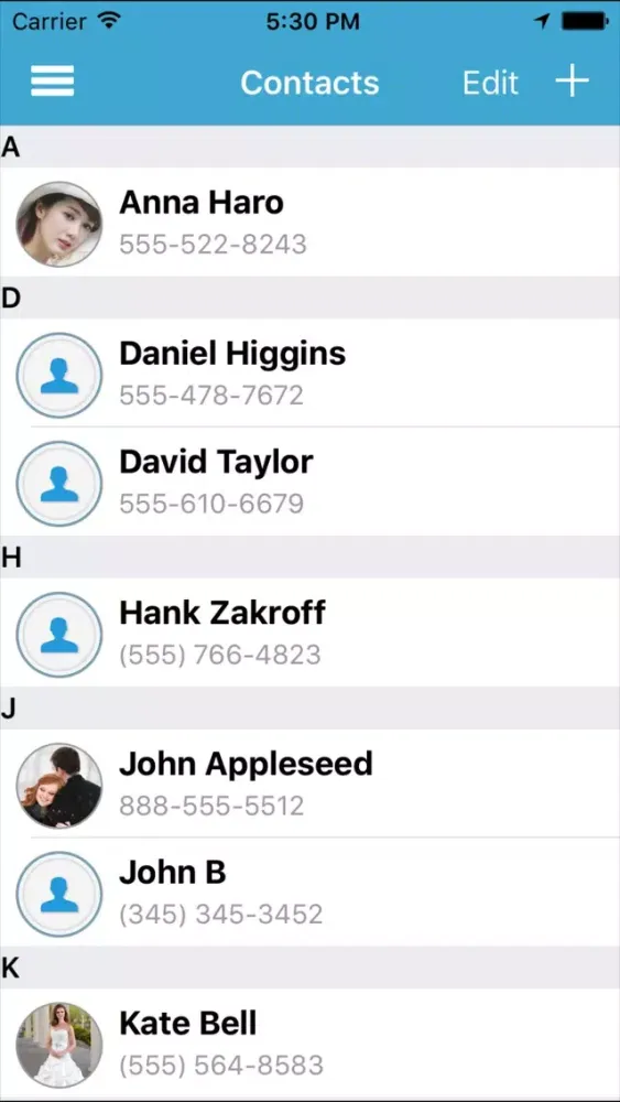 Advanced Contacts Manager - Merge & Backup Ekran Görüntüleri