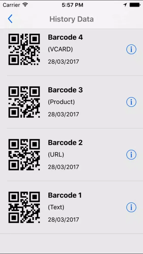 Tangkapan skrin Fastest Barcode Scanner Premium