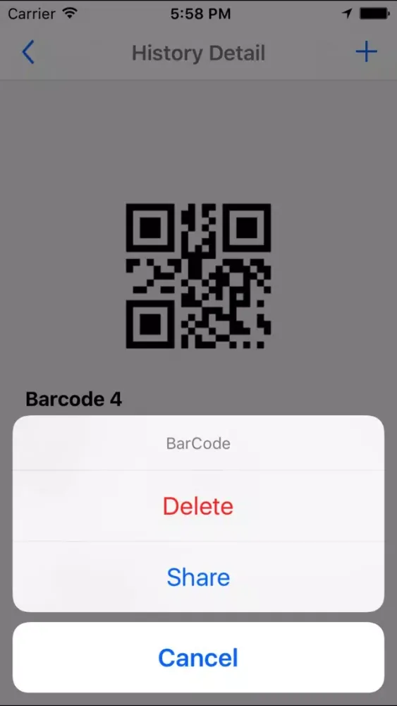 Tangkapan skrin Fastest Barcode Scanner Premium