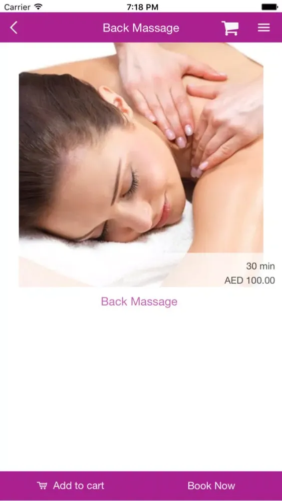 Ảnh chụp màn hình của Salon Beauty Time Dubai