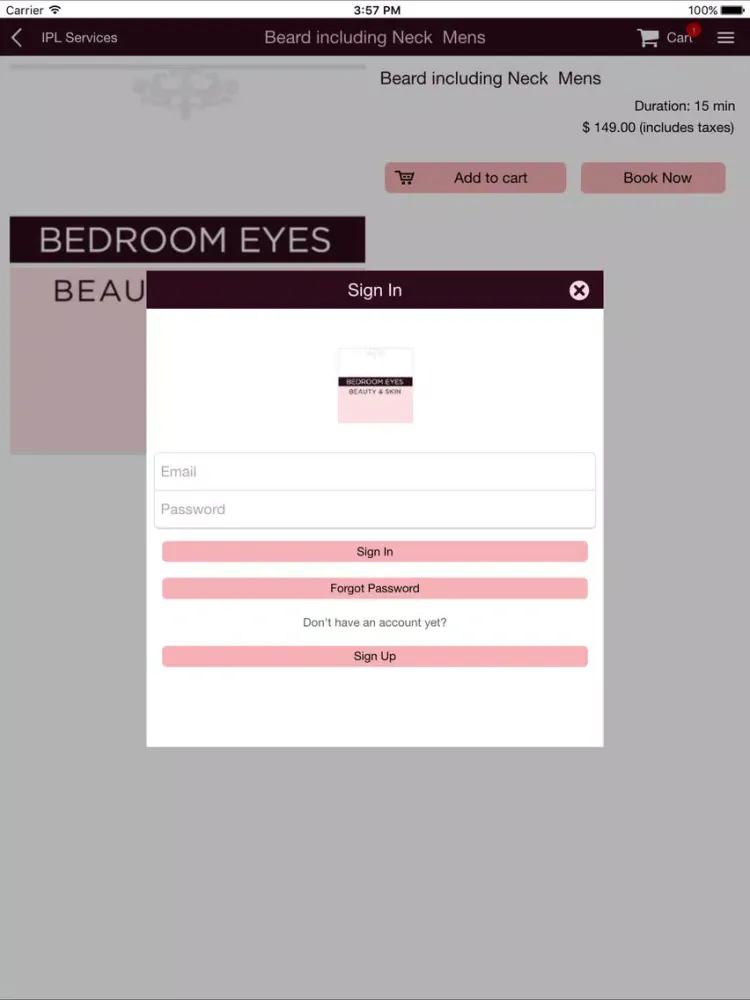 BEDROOM EYES - Lashes Beauty Skin iPad  Screenshots