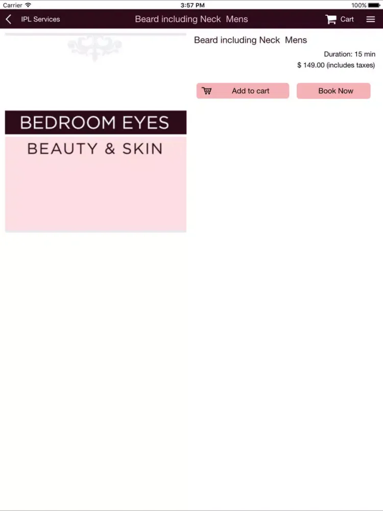 BEDROOM EYES - Lashes Beauty Skin iPad  Screenshots
