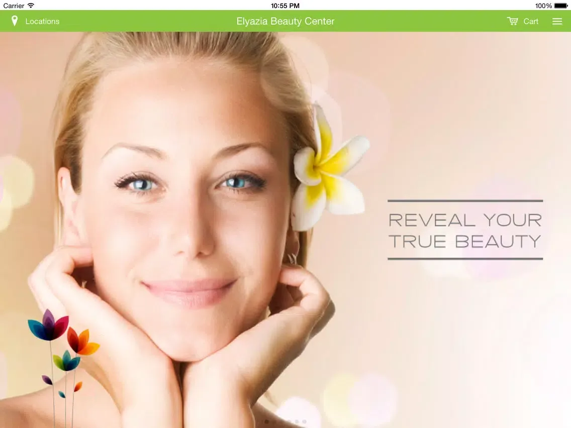 Zrzuty ekranu Elyazia Beauty Center iPad 