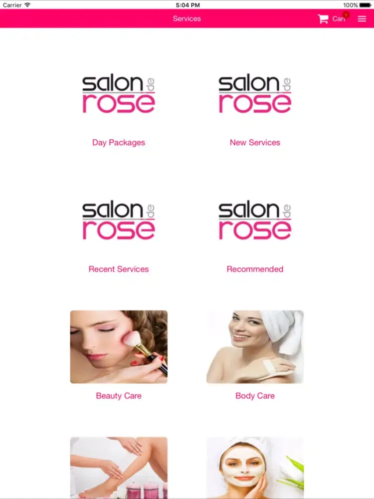 Captures d'écran de Salon De Rose iPad 