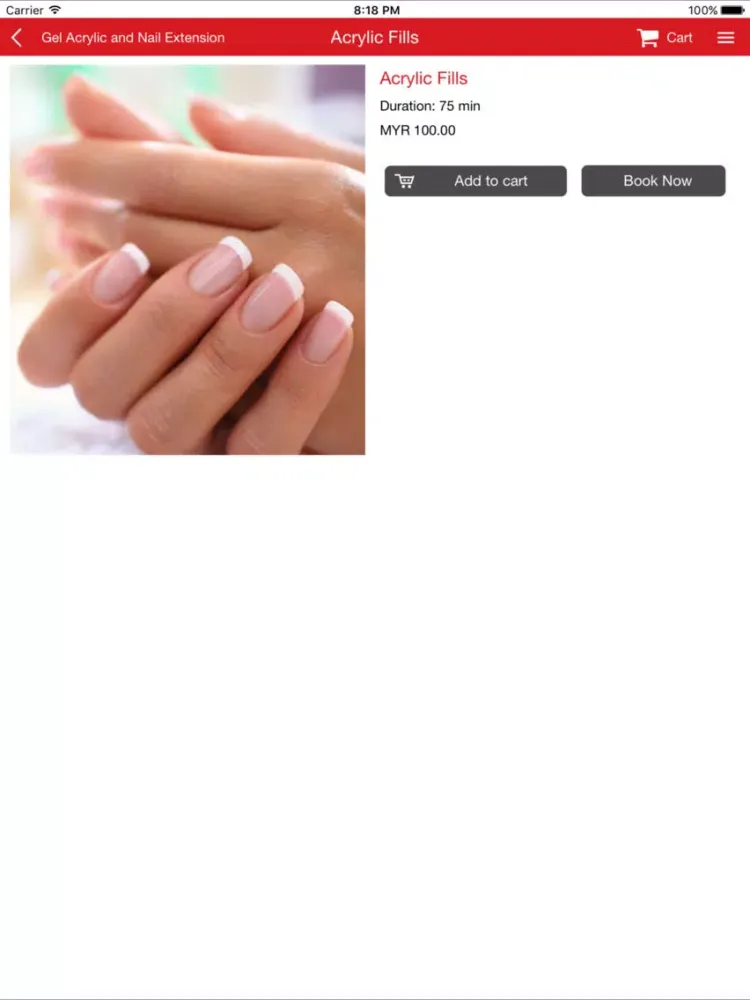The Nail Shop iPad  Ekran Görüntüleri