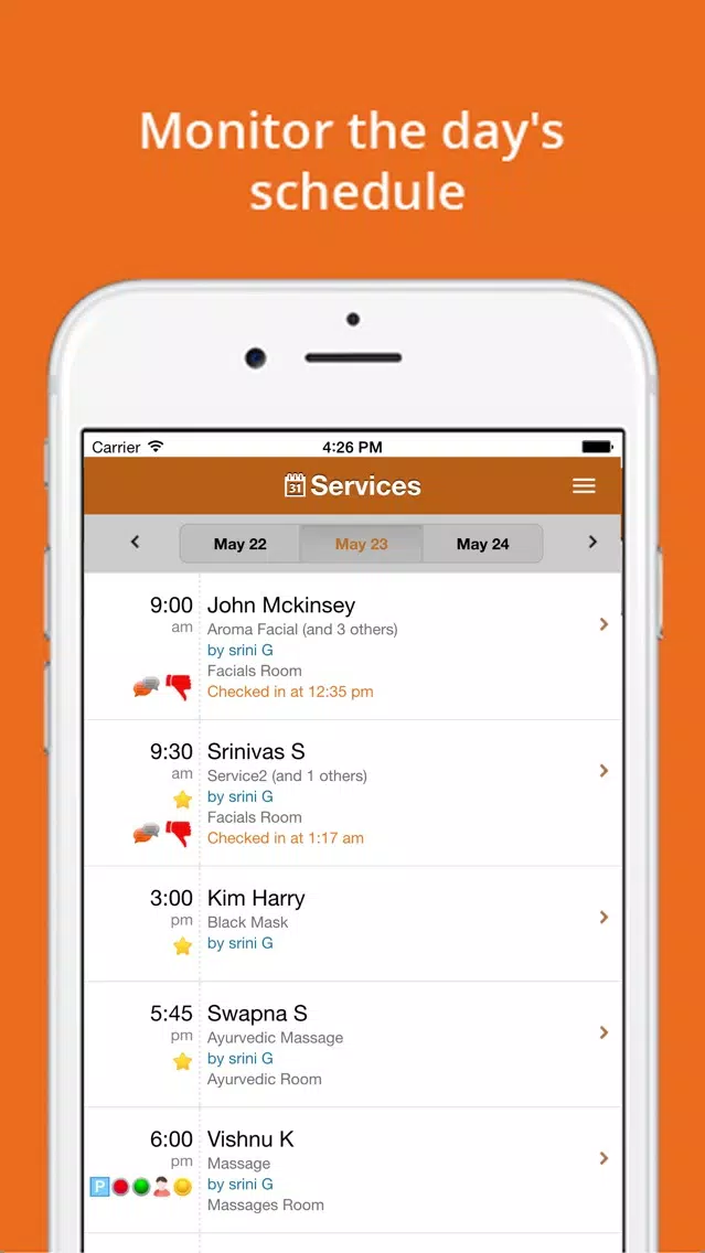 Manager Productivity App スクリーンショット