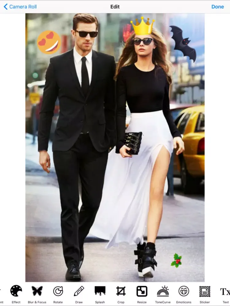 ภาพหน้าจอของ Glamorous Photo Editor Studio iPad 