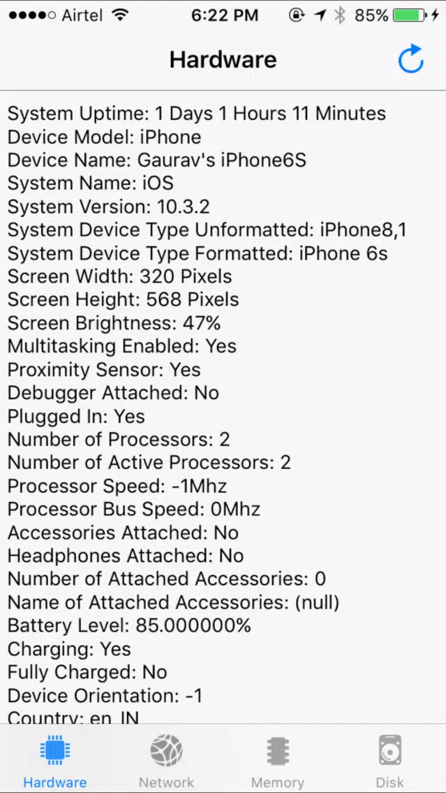 Tangkapan layar Ultimate System Status Premium - Network & Toolkit