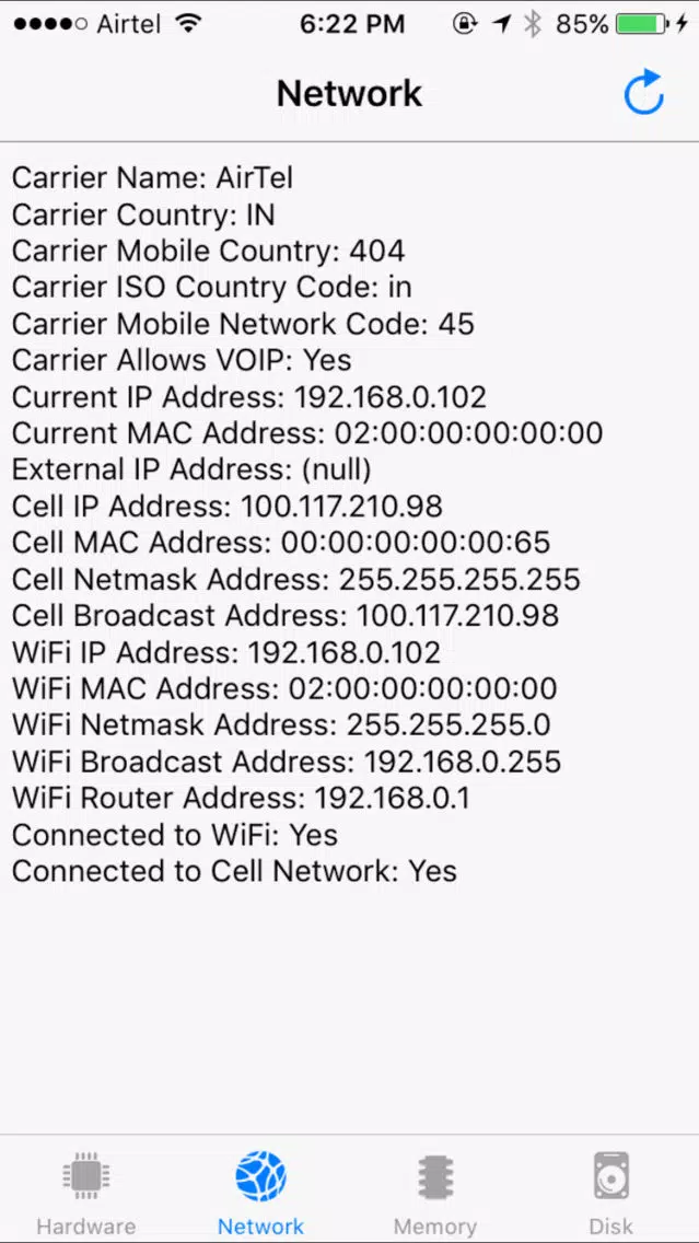 Tangkapan layar Ultimate System Status Premium - Network & Toolkit