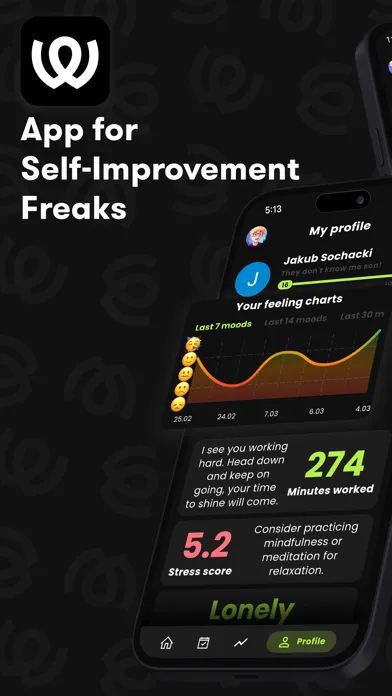 Capturas de tela do Outwork: Self-Improvement
