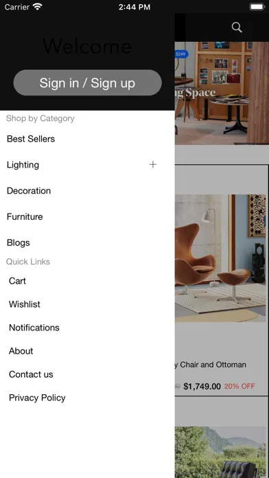 Sohnne | Smart Design Screenshots