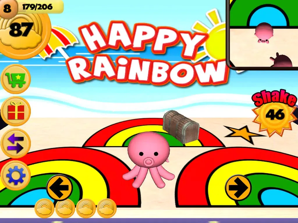 Captures d'écran de Happy Rainbow HD iPad 