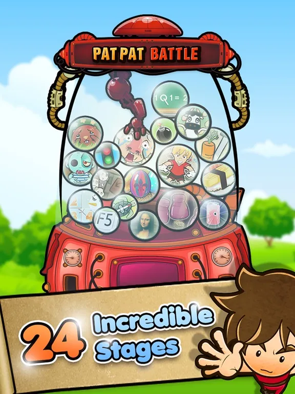 Tangkapan skrin Pat Pat Battle iPad 