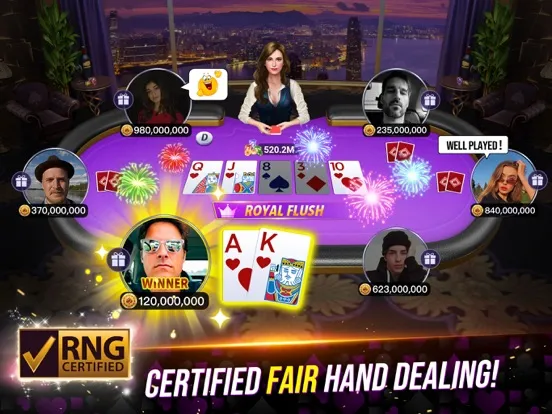 Capturas de pantalla de Poker Fever - Win Your Fame iPad 