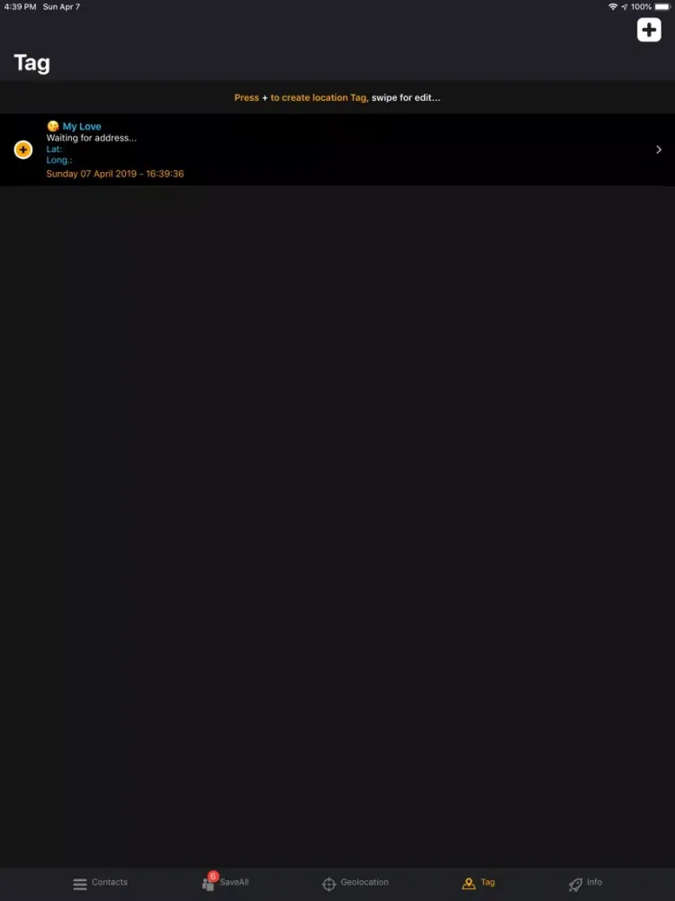 bacKontacts iPad 应用截图