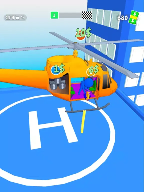 Capturas de tela do Helicopter Up iPad 