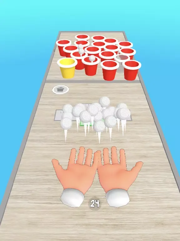Captures d'écran de Ping Pong Trickshot 3D iPad 