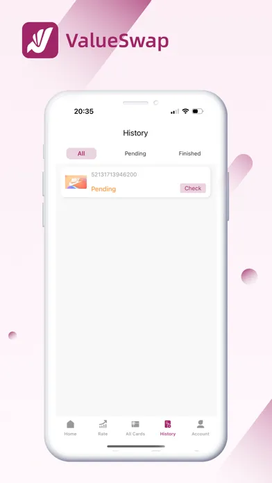 ภาพหน้าจอของ ValueSwap-Card Value Shop