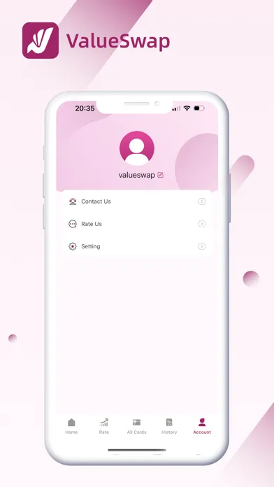 ภาพหน้าจอของ ValueSwap-Card Value Shop