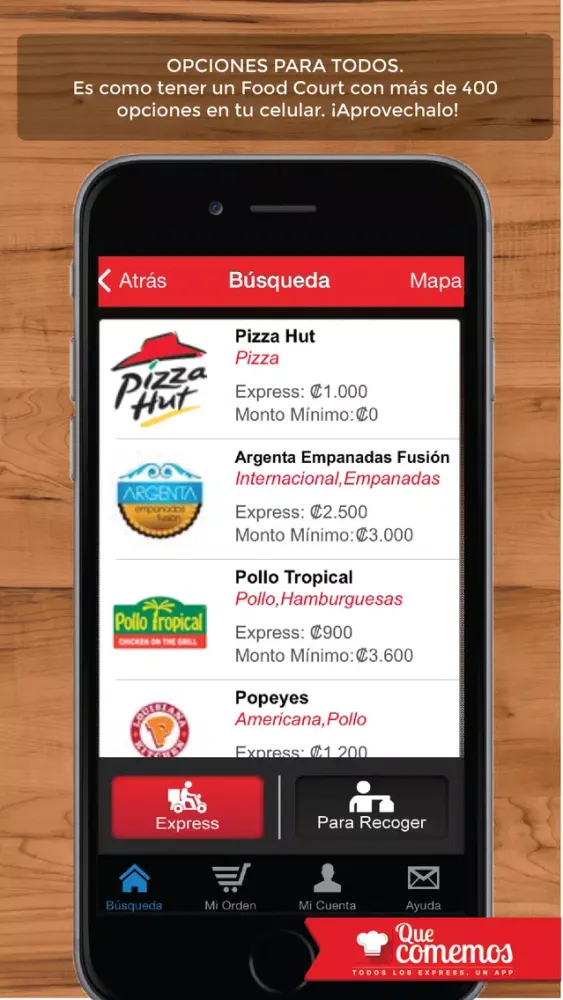¿Qué Comemos? স্ক্রিনশট