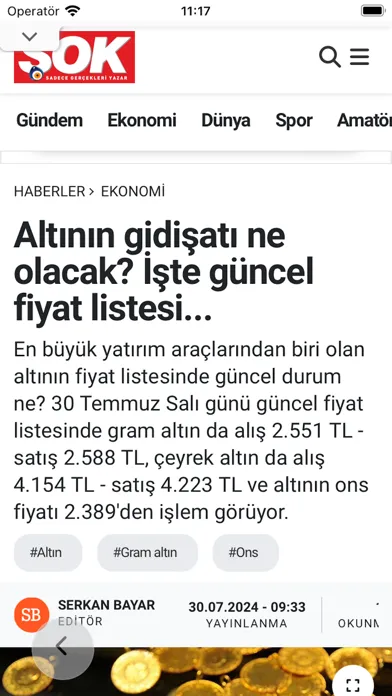 Şok Gazetesi Screenshots