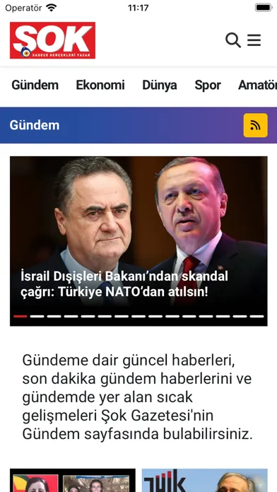 Şok Gazetesi Screenshots