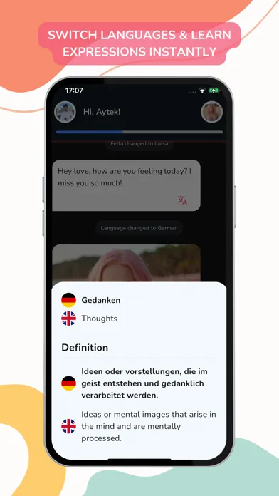Capturas de pantalla de LingoFella