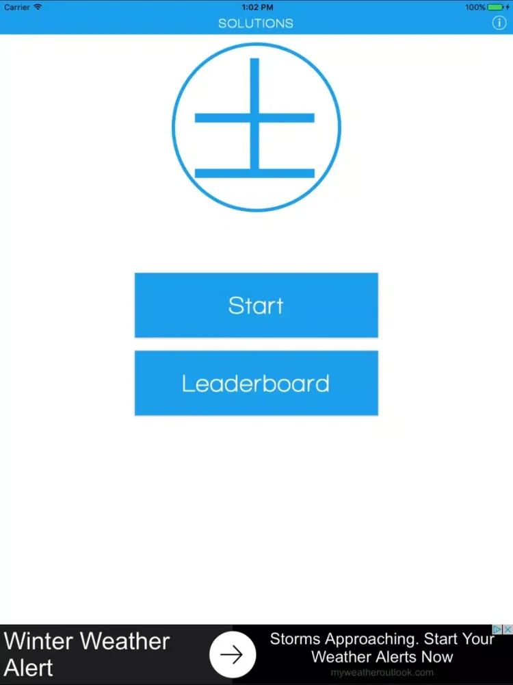 Solutions + iPad  스크린샷
