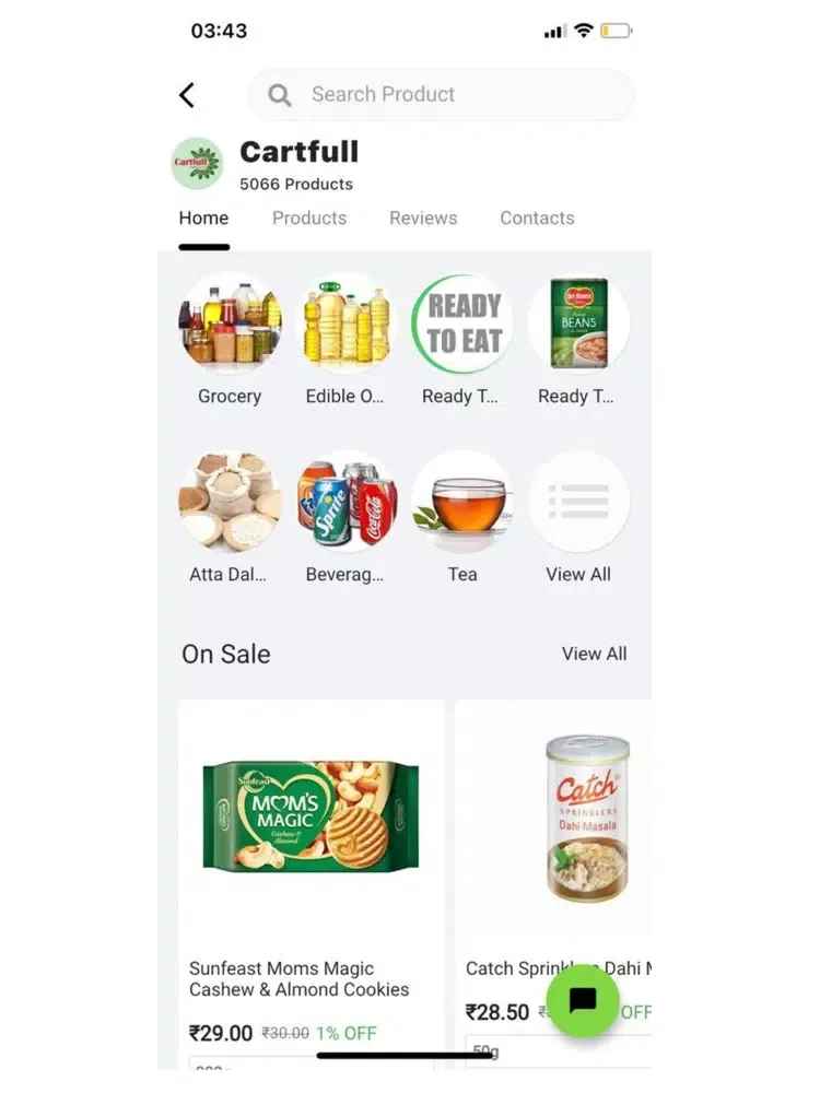 Screenshot di Cartfull Supermarche Store iPad 