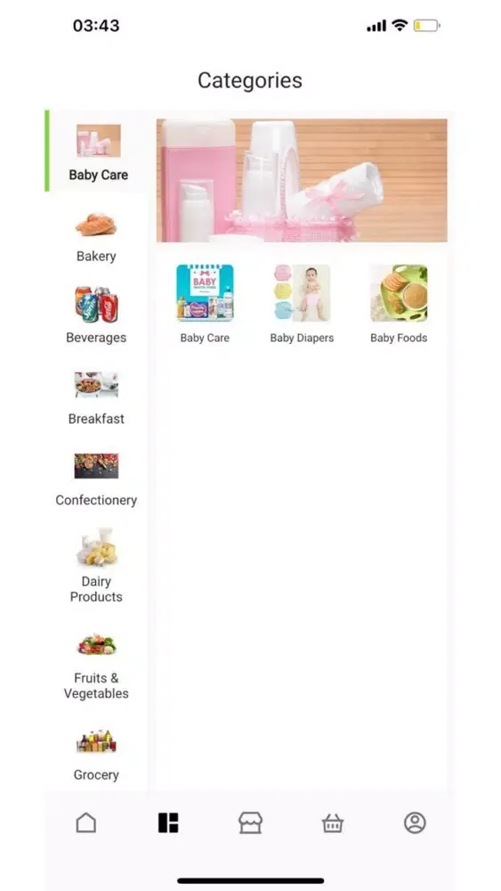 Screenshot di Cartfull Supermarche Store