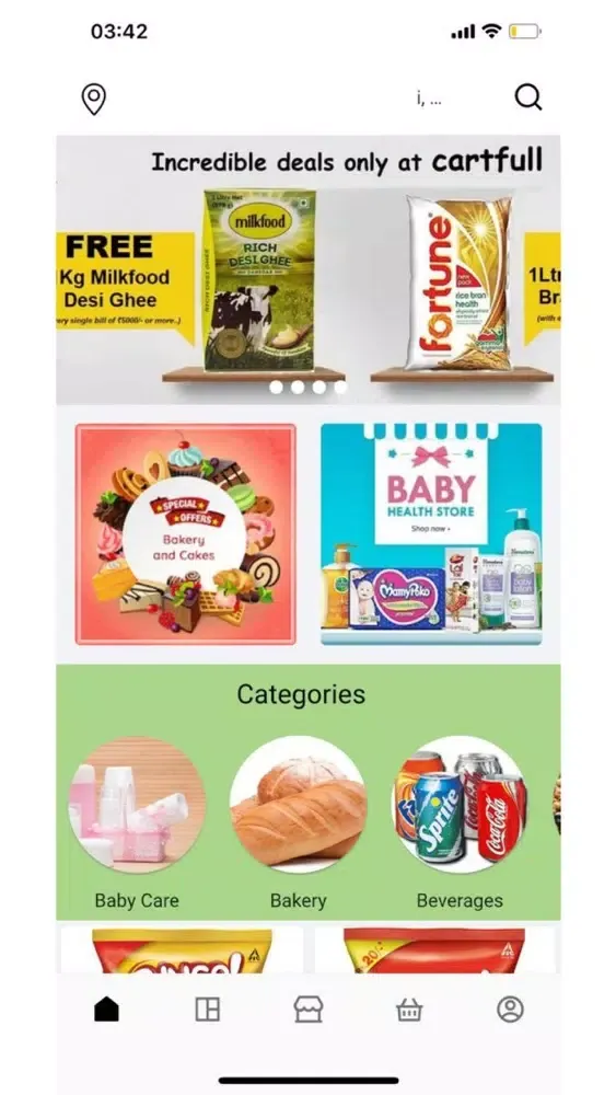 Screenshot di Cartfull Supermarche Store