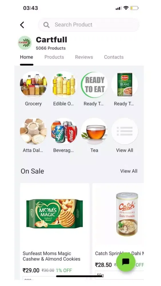 Screenshot di Cartfull Supermarche Store