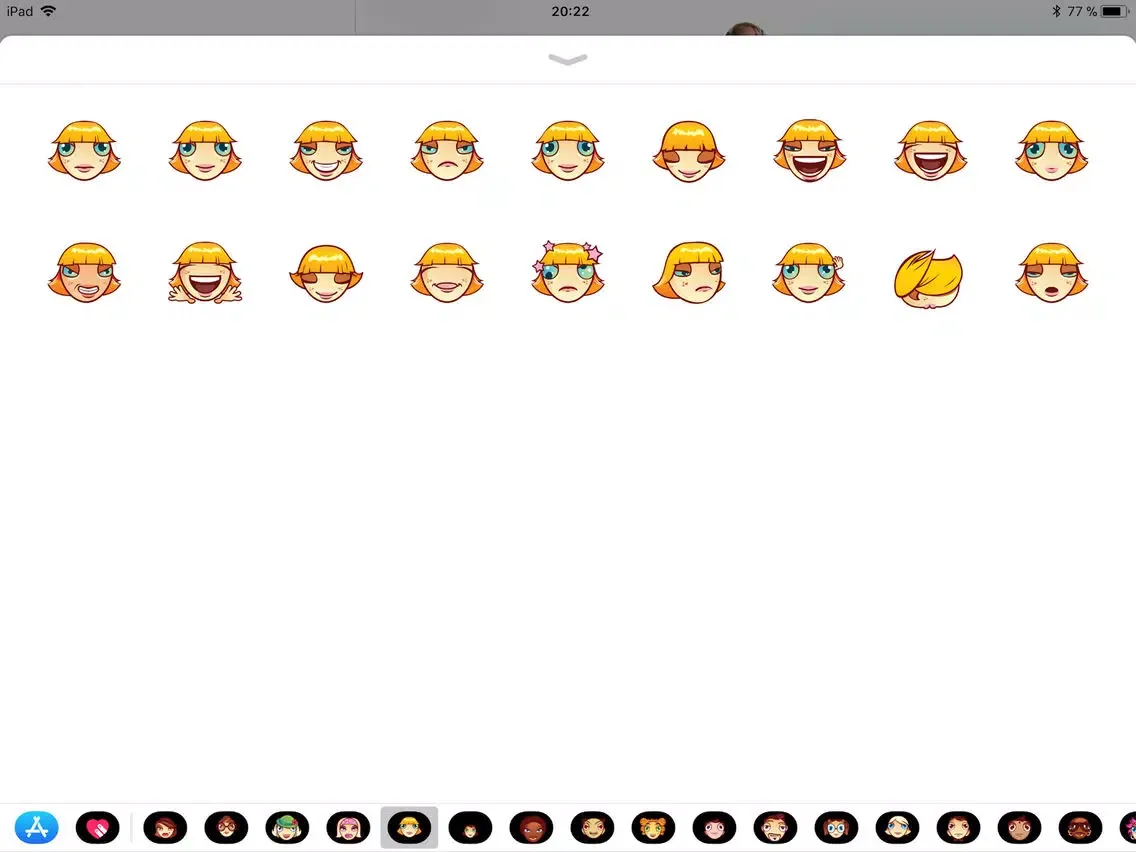 Tangkapan skrin iFour ALICE animated iPad 