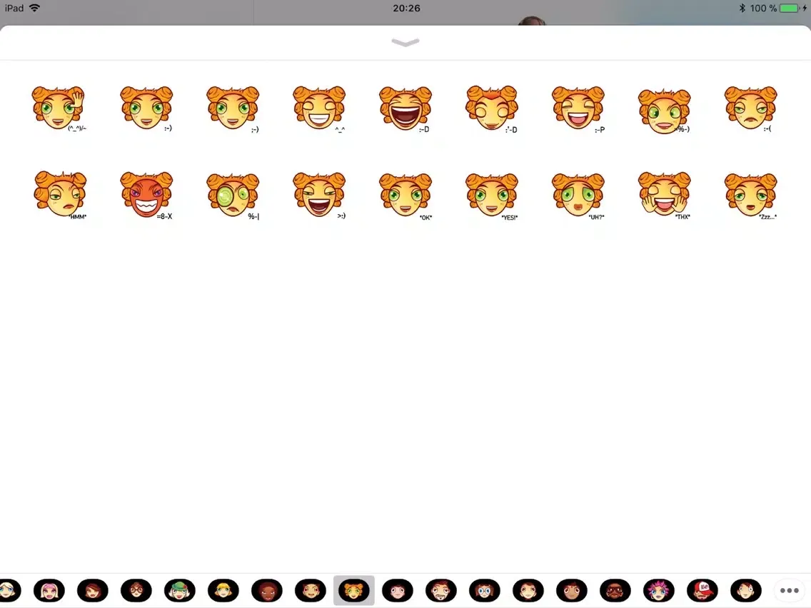 Tangkapan skrin iFour BARBARA animated iPad 