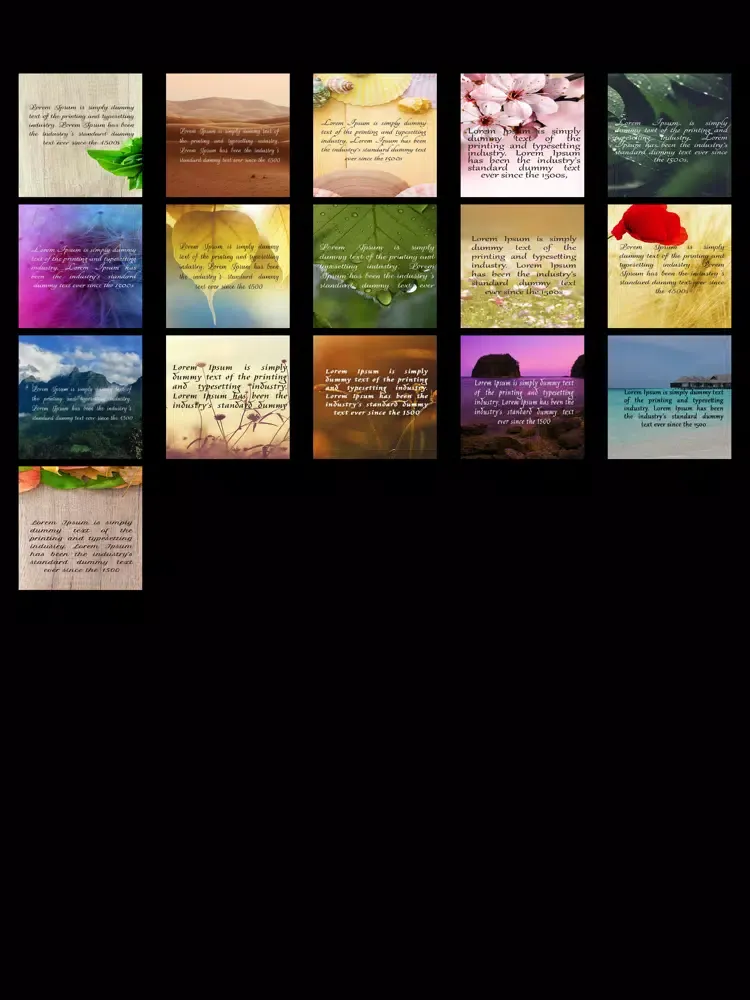 Personalized Quote iPad  Ekran Görüntüleri