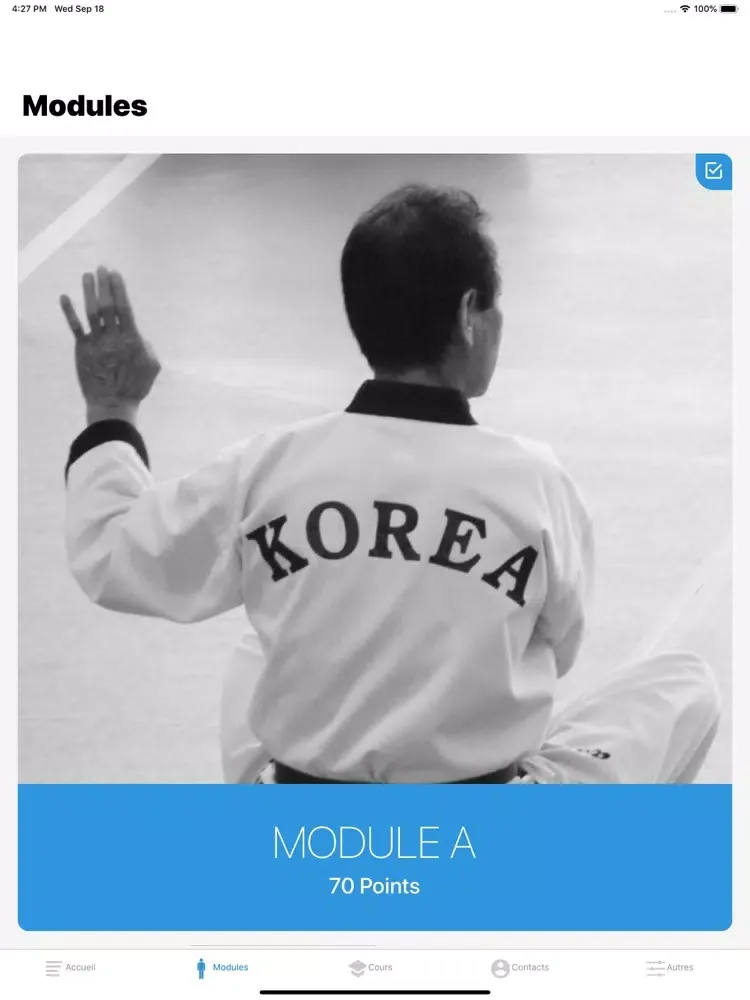 iPoomsae 1re Dan iPad  Screenshots