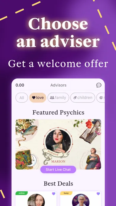 AdAstra Psychic. Tarot Reading スクリーンショット