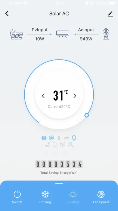 Capturas de tela do Solar Aircon