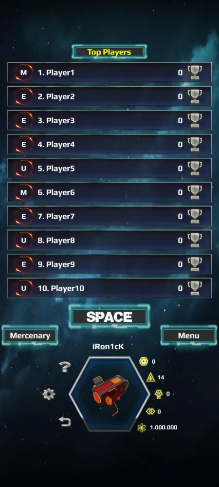 ภาพหน้าจอของ Shadow of Space: Dark Invaders